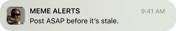 meme alerts