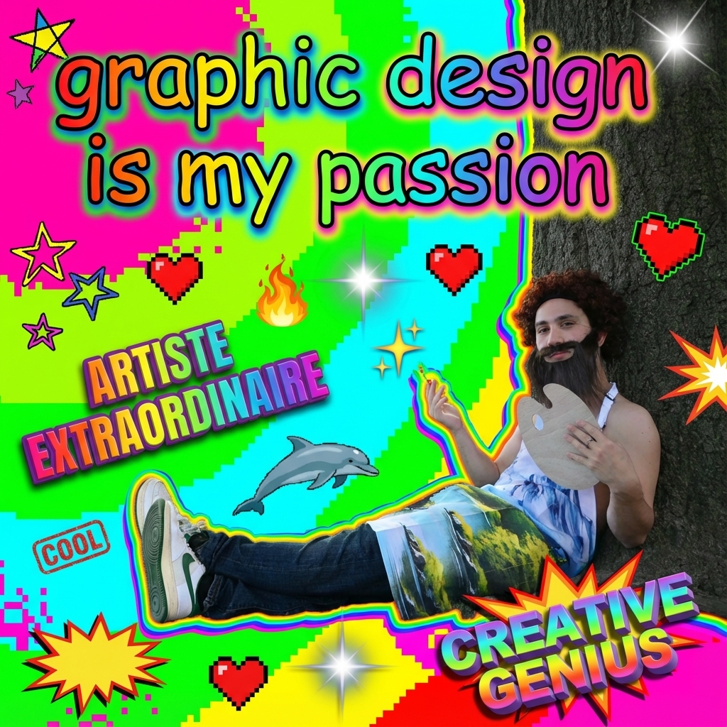 Graphic design is my passion example 2